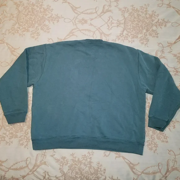 SET Active Crewneck Sweatshirt Dark Green Women's Size XL - Picture 4 of 7